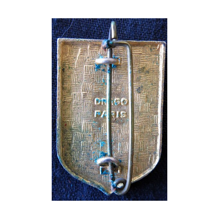 CRS 49 : insigne de la compagnie républicaine de sécurité n° 49 fabrication Drago Paris