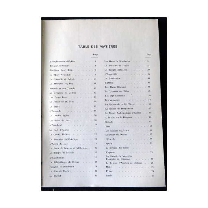 Tout Ephese de Sadan Gökovali aux Editions Ticaret Matbaacilick T.A.S
