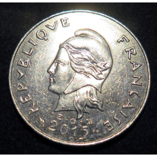 NOUVELLE CALEDONIE : pièce de 50 Francs 2015 en Cupronickel