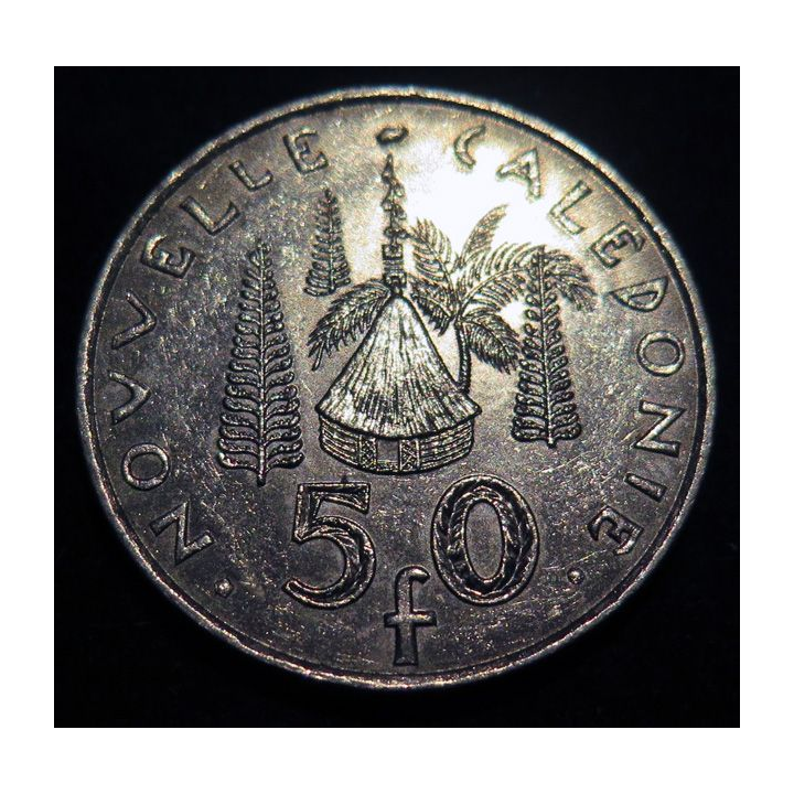 NOUVELLE CALEDONIE : pièce de 50 Francs 2015 en Cupronickel