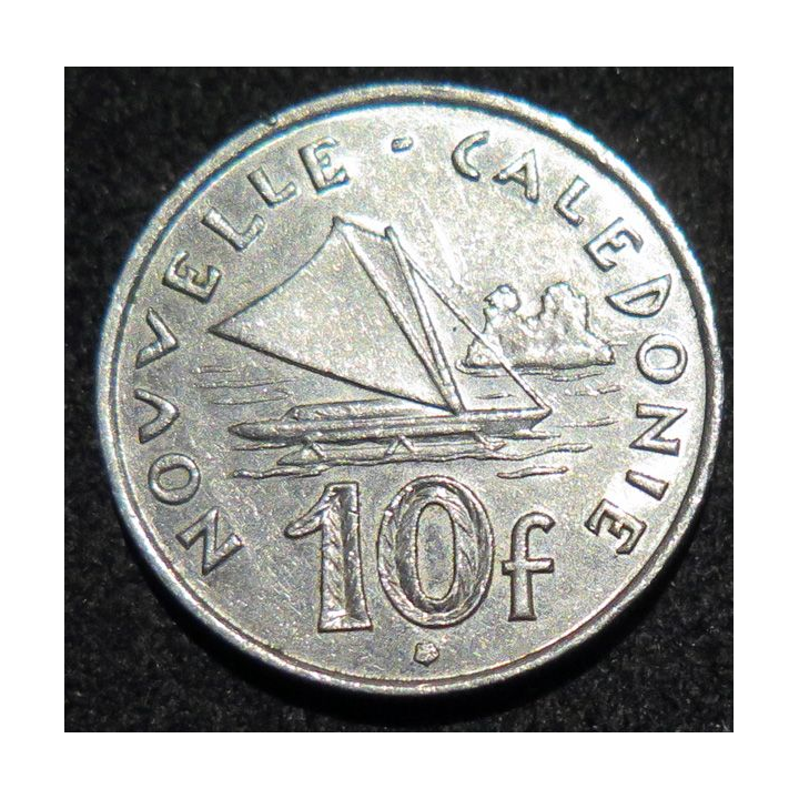 NOUVELLE CALEDONIE : pièce de 10 Francs 2007 en Cupronickel