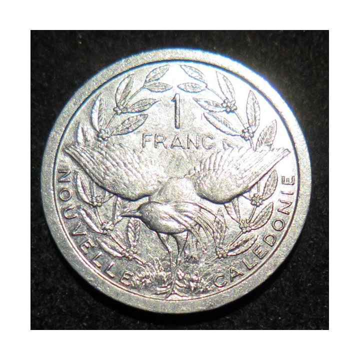 NOUVELLE CALEDONIE : pièce de 1 Francs IEOM 2013 en Aluminium