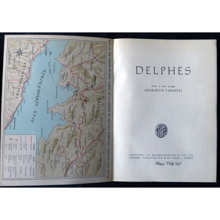 Delphes de Georgette Tarsouli aux Editions M. Pechlivanidis & Cie