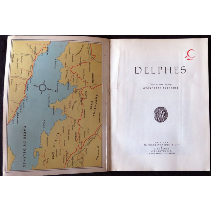 Delphes de Georgette Tarsouli aux Editions M. Pechlivanidis & Cie
