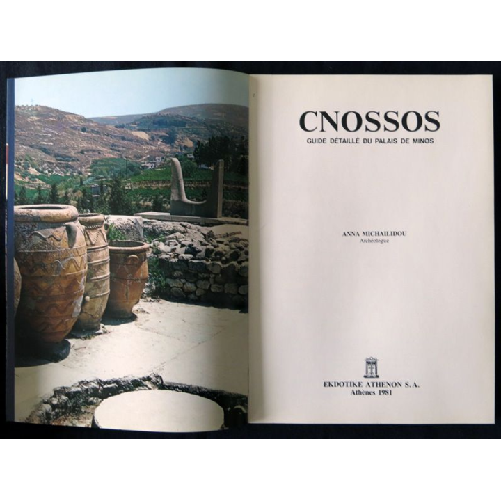 Cnossos de Anna Michailidou aux Editions Ekdotike Athenon S.A. 1981
