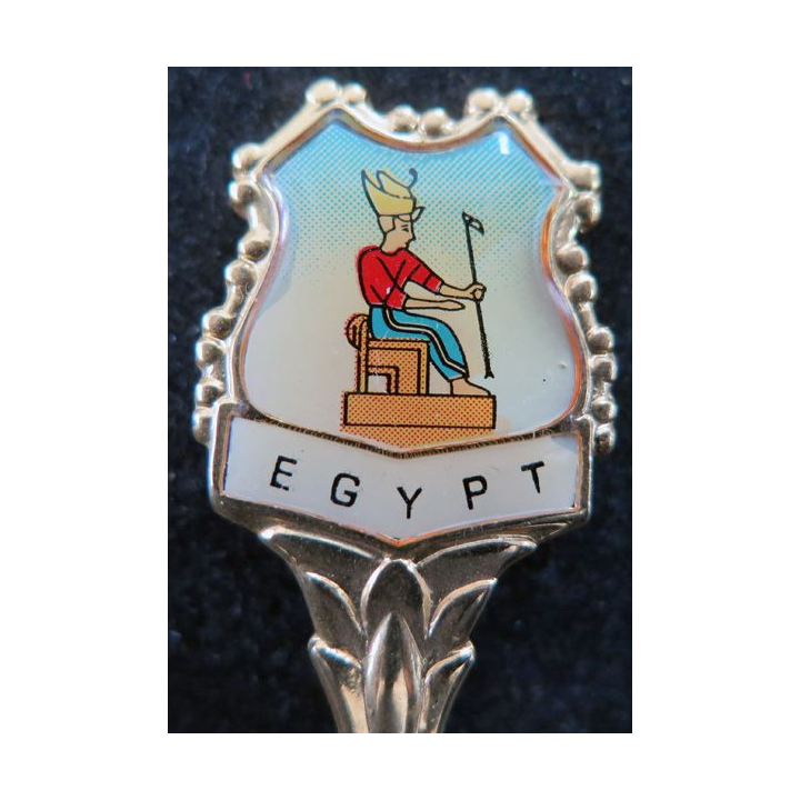 PETITE CUILLERE de collection dorée d' Egypte 