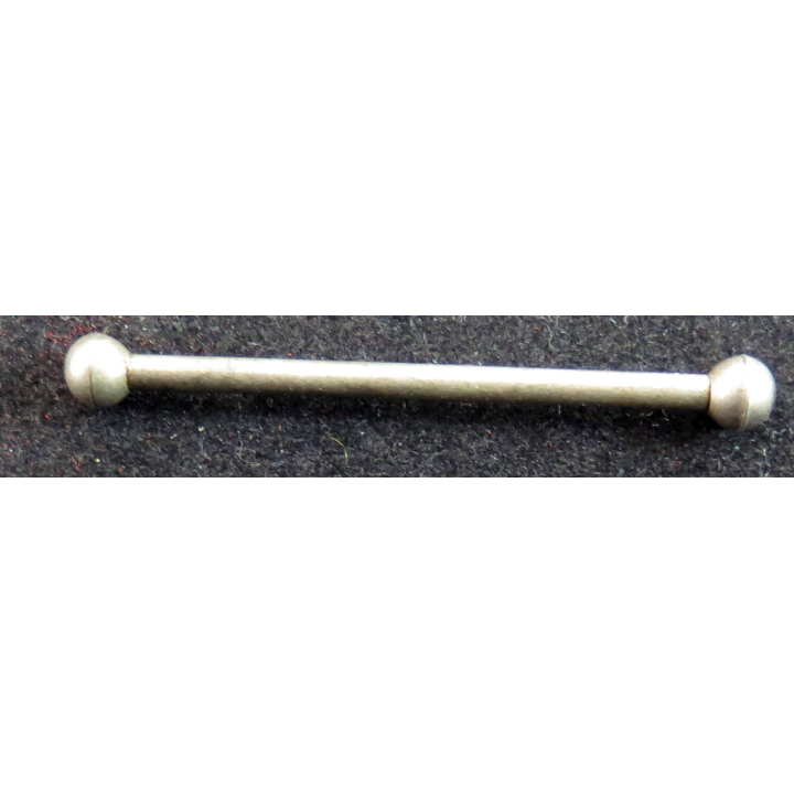 Barrette tige à boule pour décoration de dimension 5 cm en bronze