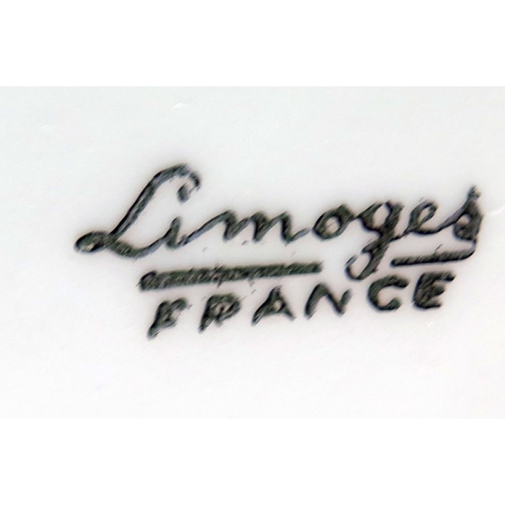 Saladier en porcelaine de Limoges de diamètre 26,5 cm  hauteur 9 cm