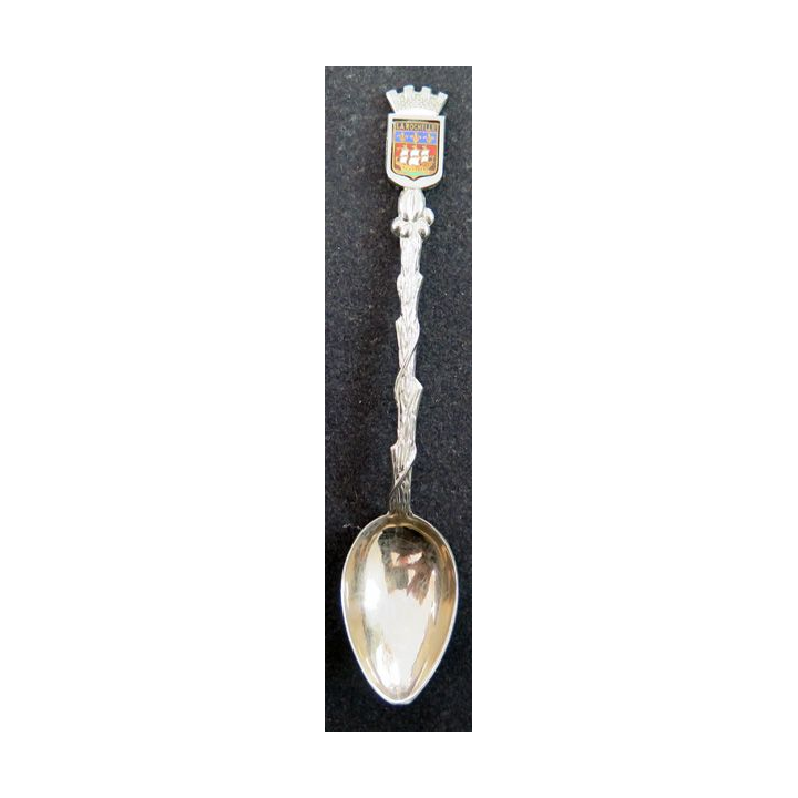 PETITE CUILLERE de collection argentée de LA ROCHELLE