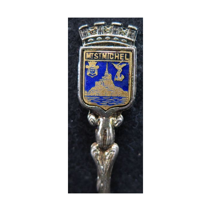 PETITE CUILLERE de collection argentée du MT SAINT MICHEL
