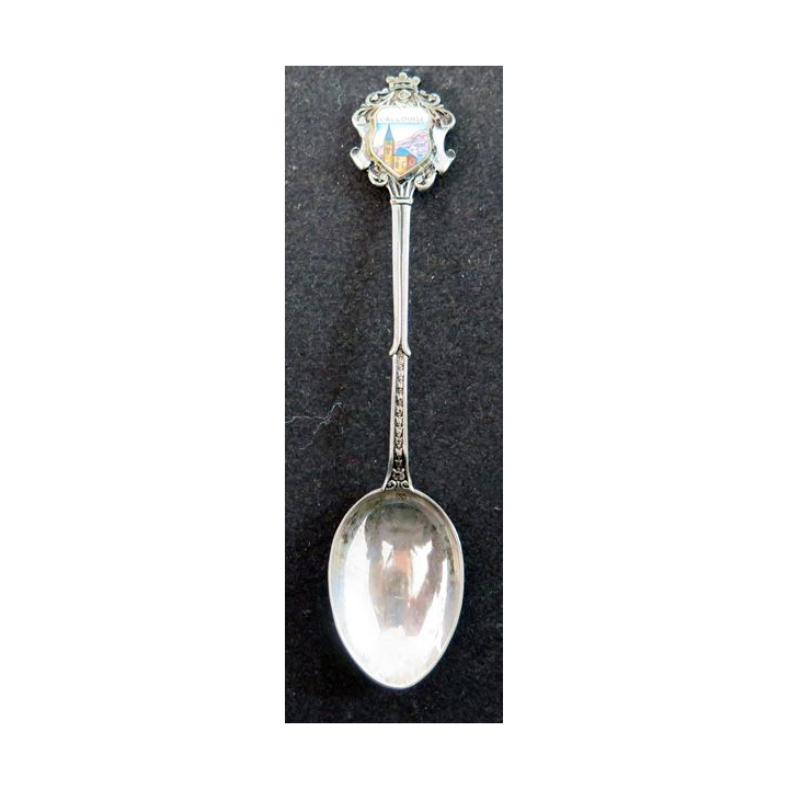 PETITE CUILLERE de collection argentée de VALLOUISE