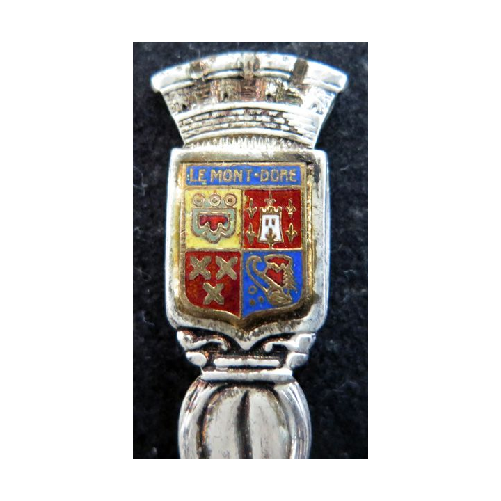 PETITE CUILLERE de collection argentée du MONT-DORE