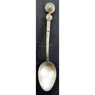 PETITE CUILLERE de collection en métal argenté