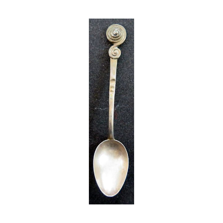 PETITE CUILLERE de collection en métal argenté
