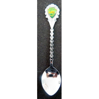 PETITE CUILLERE de collection argentée de GUADELOUPE