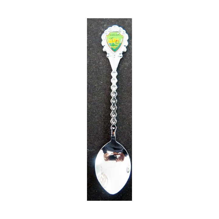 PETITE CUILLERE de collection argentée de GUADELOUPE