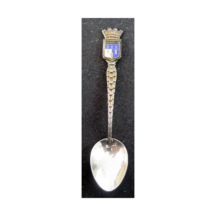 PETITE CUILLERE de collection argentée de LES ANDELYS