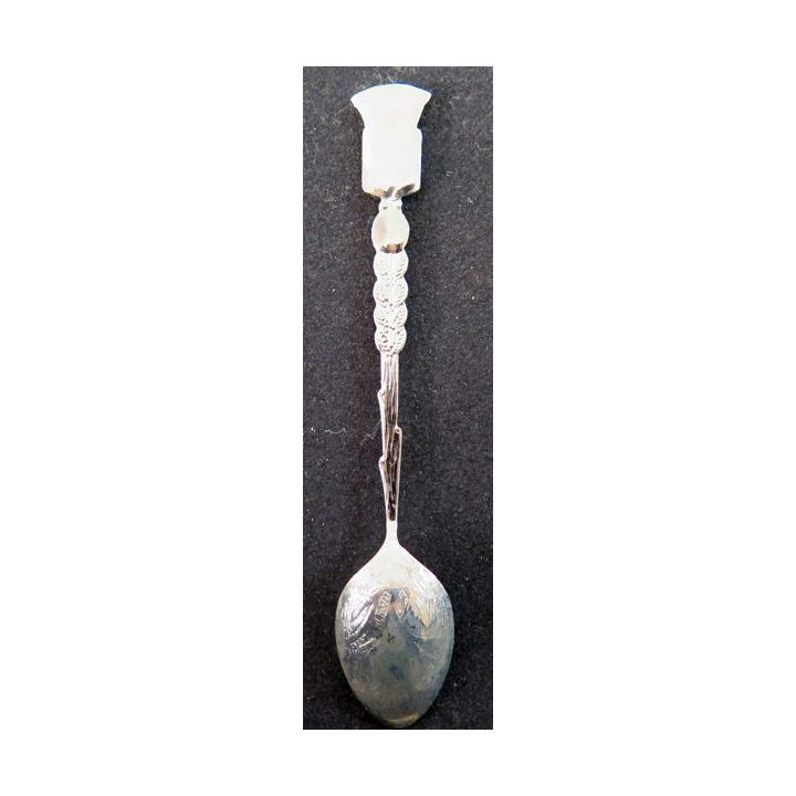 PETITE CUILLERE de collection argentée de la SARTHE