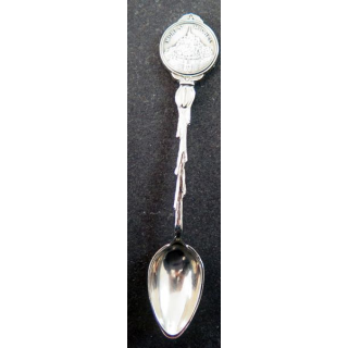 PETITE CUILLERE de collection argentée du MONT ST MICHEL