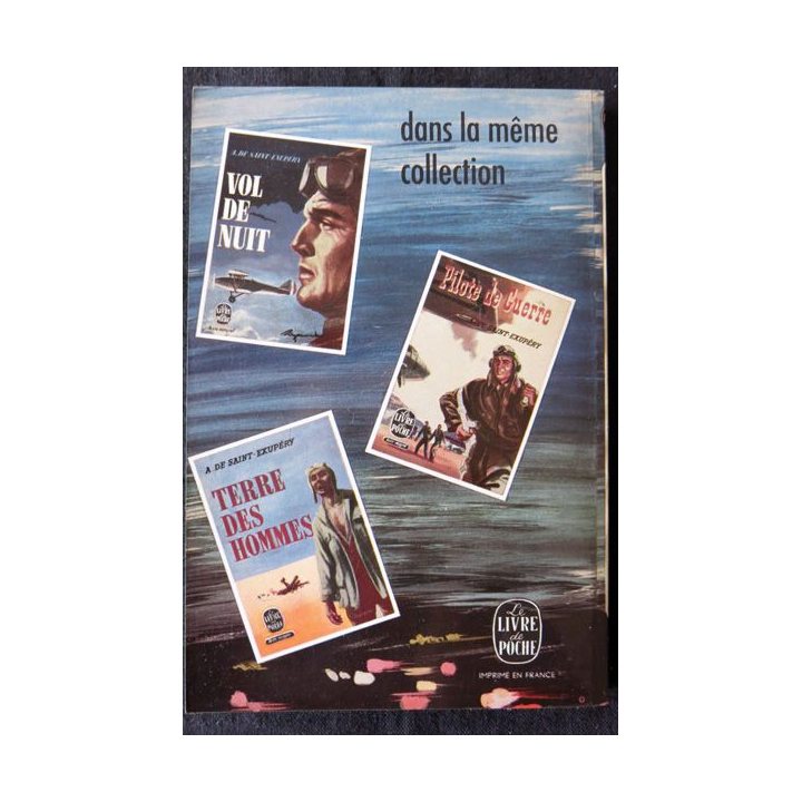 Courrier Sud de Antoine de Saint- Exupéry aux Editions Le Livre de Poche