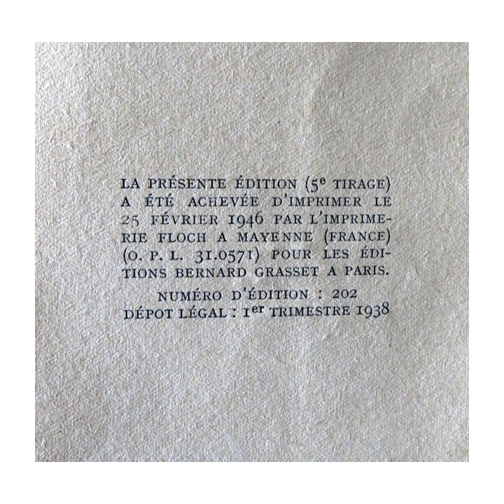 Boréal de Paul-Emile Victor aux Editions Grasset 1946