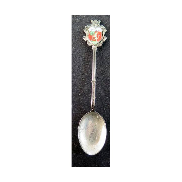 PETITE CUILLERE de collection argentée de SAN REMO