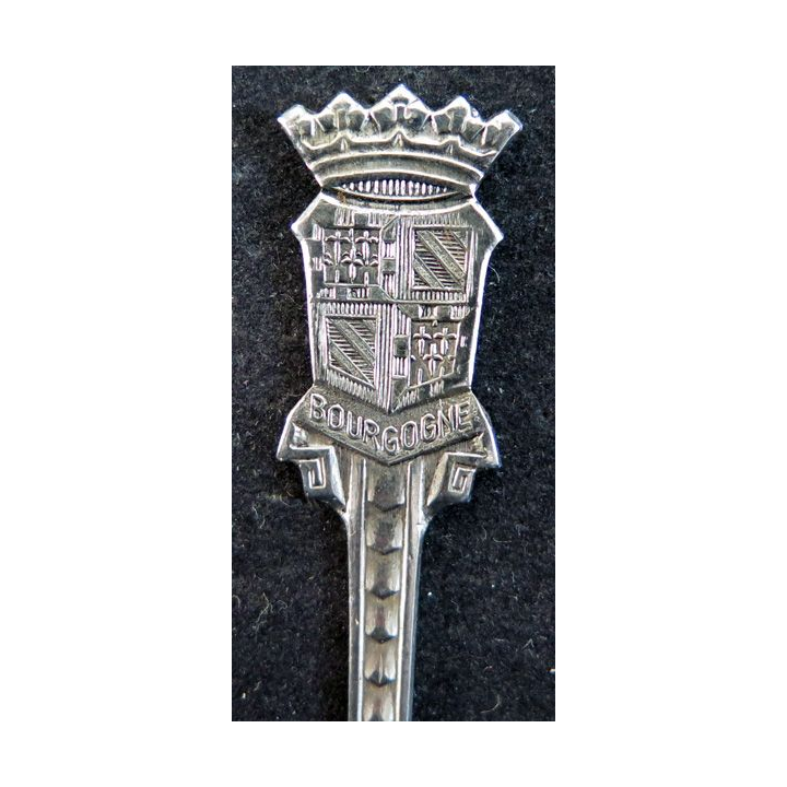 PETITE CUILLERE de collection argentée de BOURGOGNE