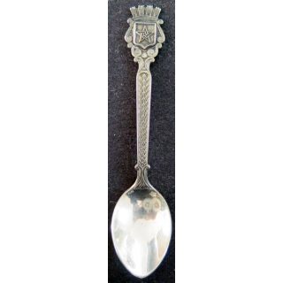 PETITE CUILLERE de collection argentée du MAROC fabrication Augis plaqué argent
