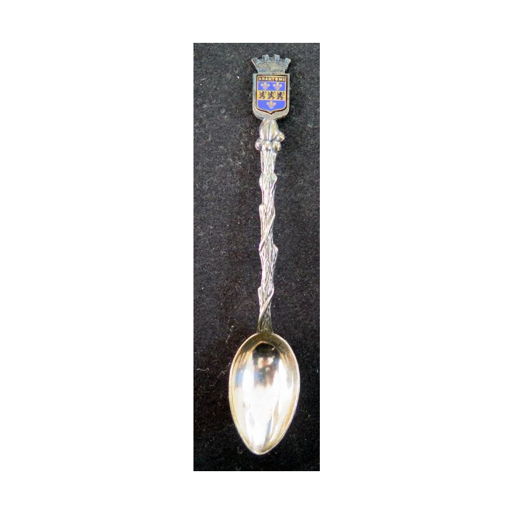 PETITE CUILLERE de collection argentée de BRANTOME