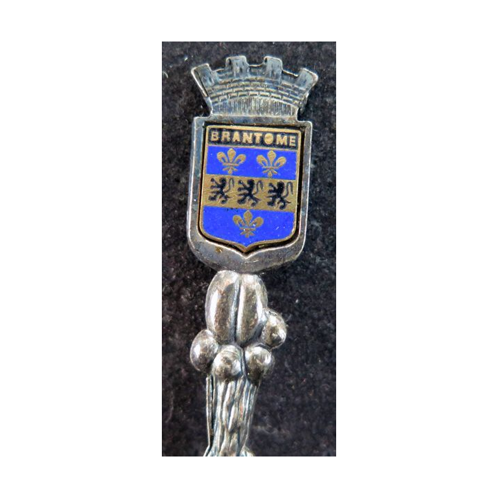 PETITE CUILLERE de collection argentée de BRANTOME
