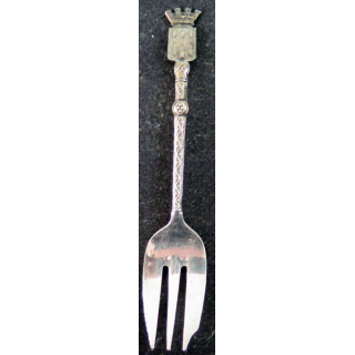 PETITE FOURCHETTE de collection plaquée argent de TOURS