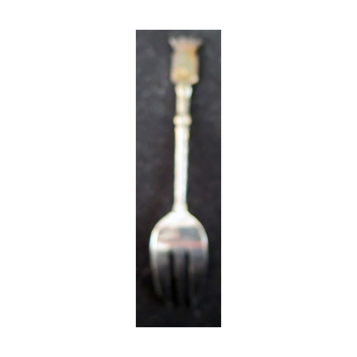 PETITE FOURCHETTE de collection plaquée argent de TOURS