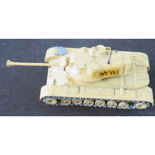 Char blindé Général PATTON M 47 aux couleurs israéliennes en métal Solido 1/50° N° 202 1961