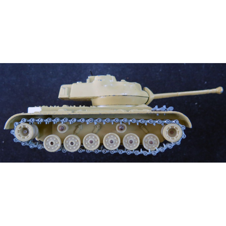 Char blindé Général PATTON M 47 aux couleurs israéliennes en métal Solido 1/50° N° 202 1961