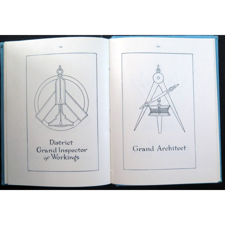 Franc-Maçonnerie : Constitutions de l'United Grand Lodge of New South Wales à Sydney 1967 211 pages