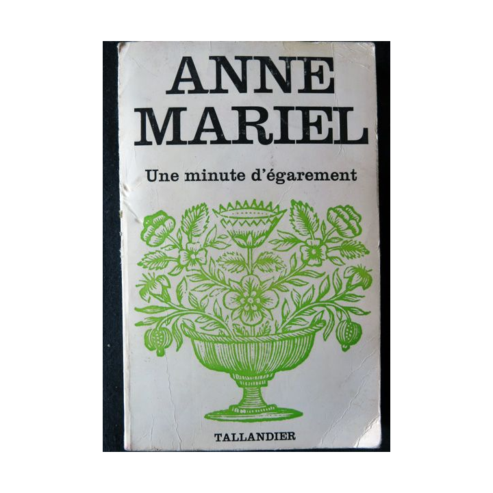 Une minute d'égarement de Anne Mariel aux Editions Tallandier
