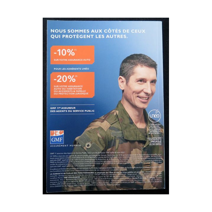 ASAF N°134 : bulletin ENGAGEMENT de l'association de soutien à l'armée française Printemps 2022