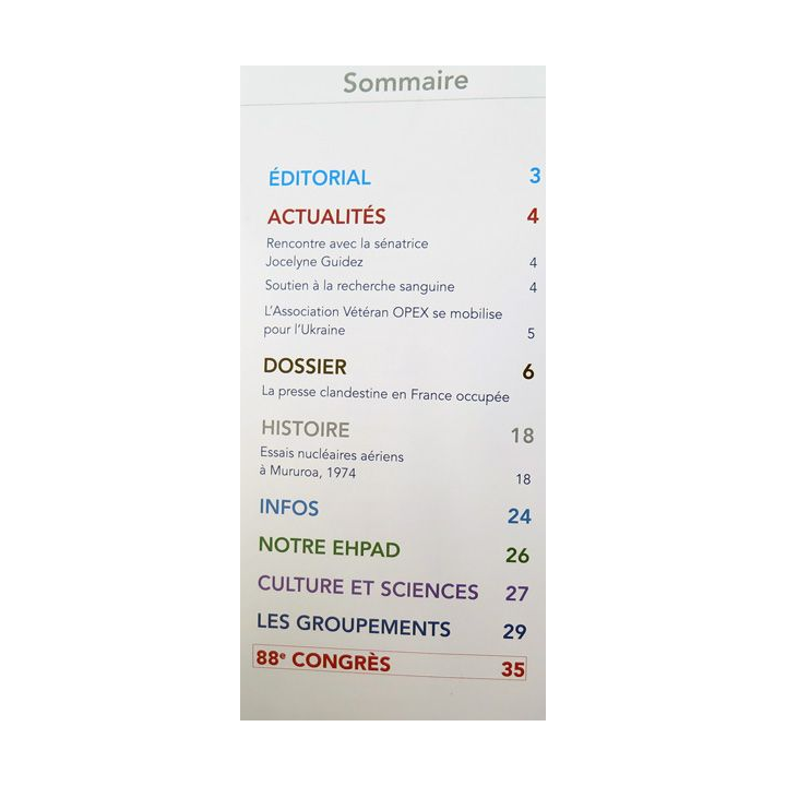 LA CHARTE N°3 Juil Août Septembre 2022 La presse clandestine en France occupée