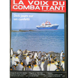 LA VOIX DU COMBATTANT N°1877 Septembre 2022 sur 365 jours sur uin confetti