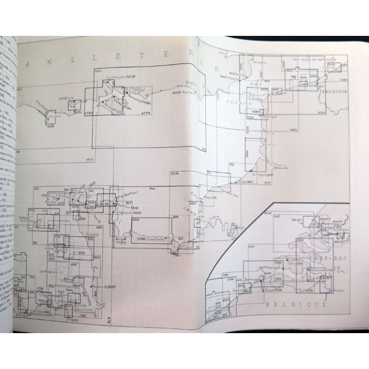 Catalogue - Index des cartes marines des côtes de France et des côtes voisines 1971