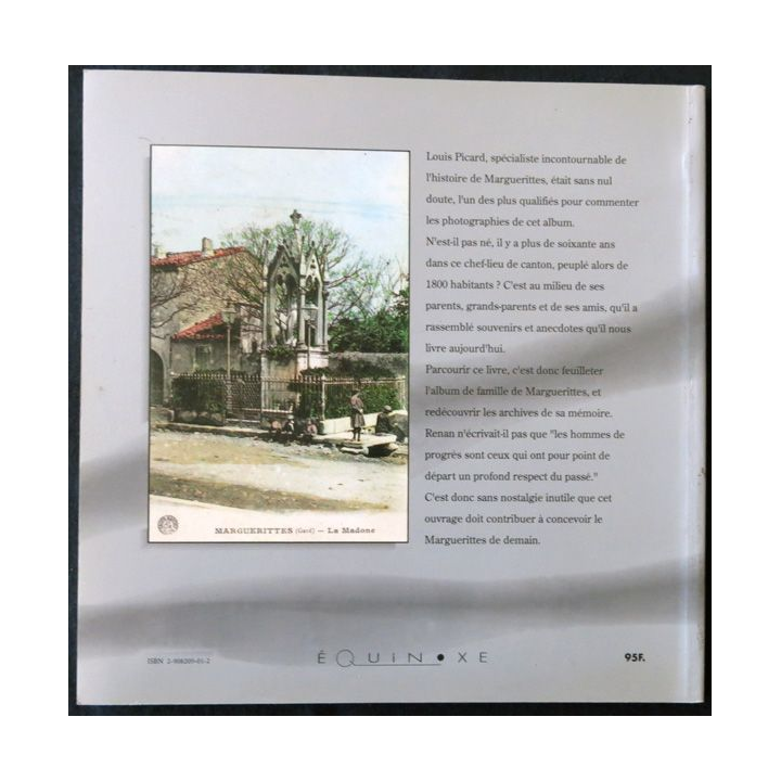 Marguerittes - Le temps retrouvé de Louis Picard aux éditions Équinoxe
