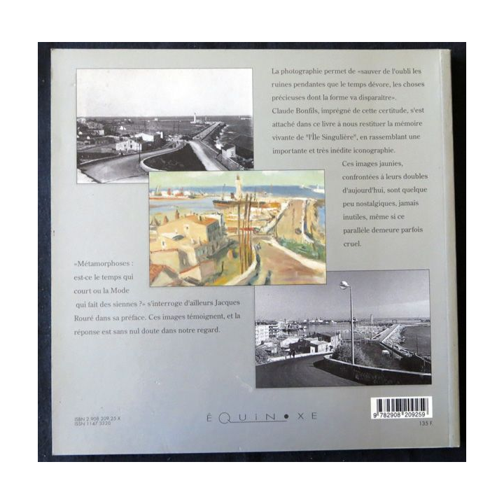 Sète - Métamorphoses de Claude Bonfils aux éditions Équinoxe