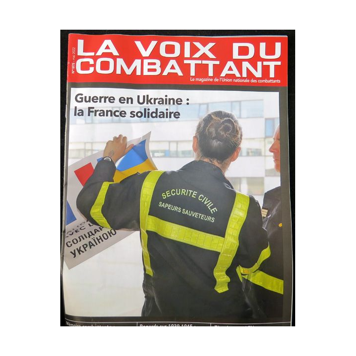 LA VOIX DU COMBATTANT N°1875 mai 2022 sur Guerre en Ukraine