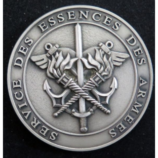 SEA : médaille de table 7,5 cm diamètre u service des essences des armées