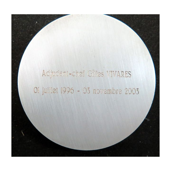 SEA : médaille de table attribuée 7,5 cm diamètre de la Base Pétrolière Interarmées Chalons Sur Saône
