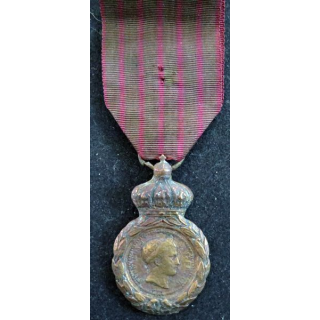 FRANCE : médaille de Sainte Hélène Napoléon Bonaparte 8 mai 1821 campagnes de 1792 à 1815 (3)
