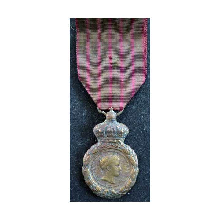 FRANCE : médaille de Sainte Hélène Napoléon Bonaparte 8 mai 1821 campagnes de 1792 à 1815 (3)