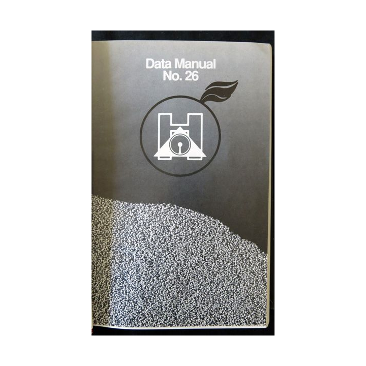 Data Manual du R.E. Hodgdon aux Editions Hodgdon Edition