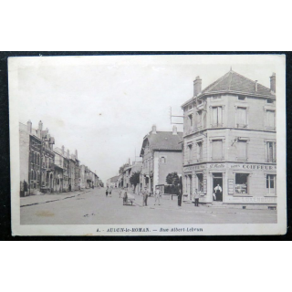 Carte postale de Audun le Roman Rue Albert Lebrun