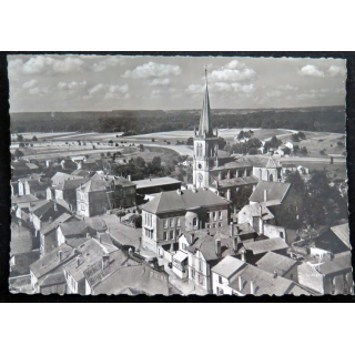 Carte postale de Fontaine les luxeuil en avion au dessus de ... vue aérienne le centre